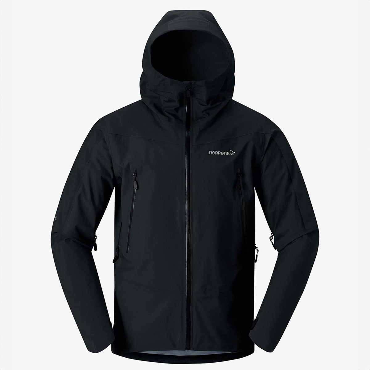 Norrøna - falketind Gore-Tex Jacket (M) Caviar Black【1201834240-307718】