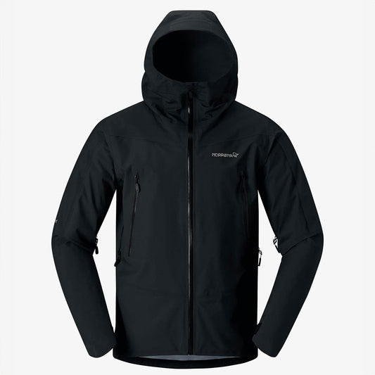 Norrøna - falketind Gore-Tex Jacket (M) Caviar Black【1201834240-307718】