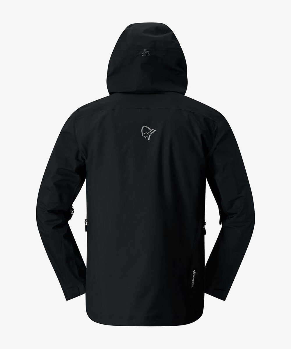 Norrøna - falketind Gore-Tex Jacket (M) Caviar Black【1201834240-307718】