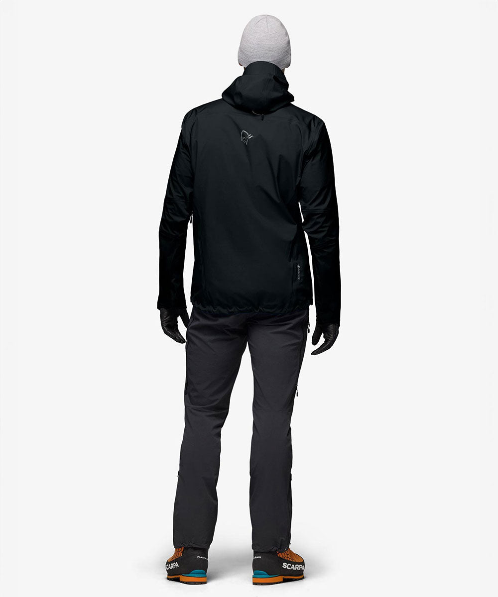 Norrøna - falketind Gore-Tex Jacket (M) Caviar Black【1201834240-307718】