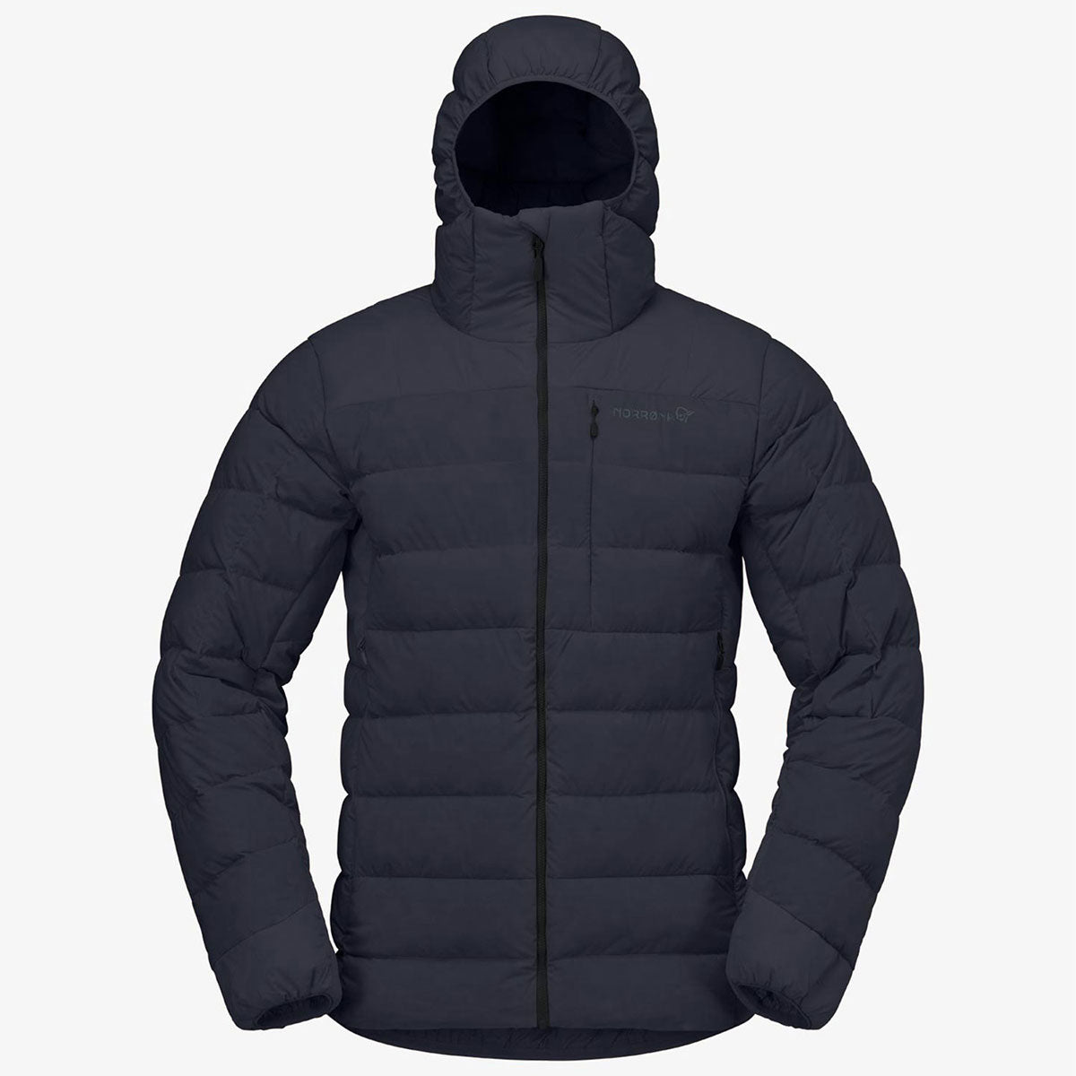 Norrøna - femund down700 Zip Hood (M) Caviar Black【1202650250-307718】