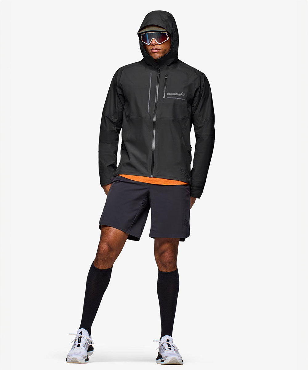 Norrøna - senja Gore-Tex Active Jacket (M) Caviar Black【1205830250-307718】