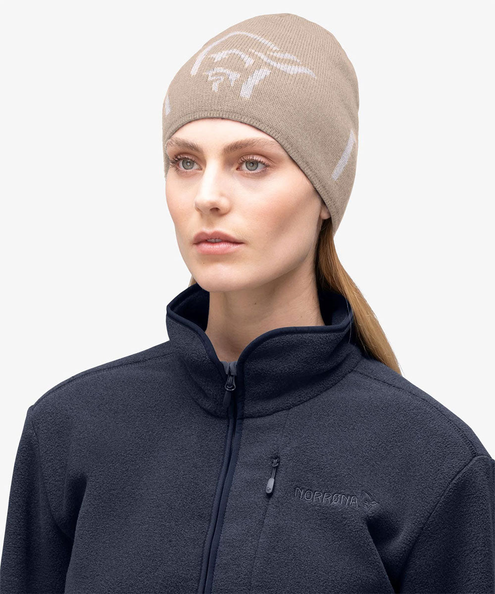 Norrøna - /29 mid merinoUll Beanie Pure Cashmere【1205215230-309001】