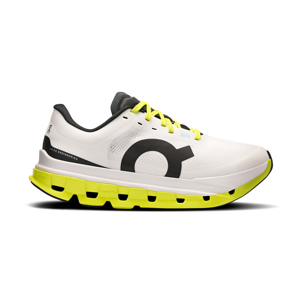 On - Cloudflow 5 White | Lime 【3MF10112929】