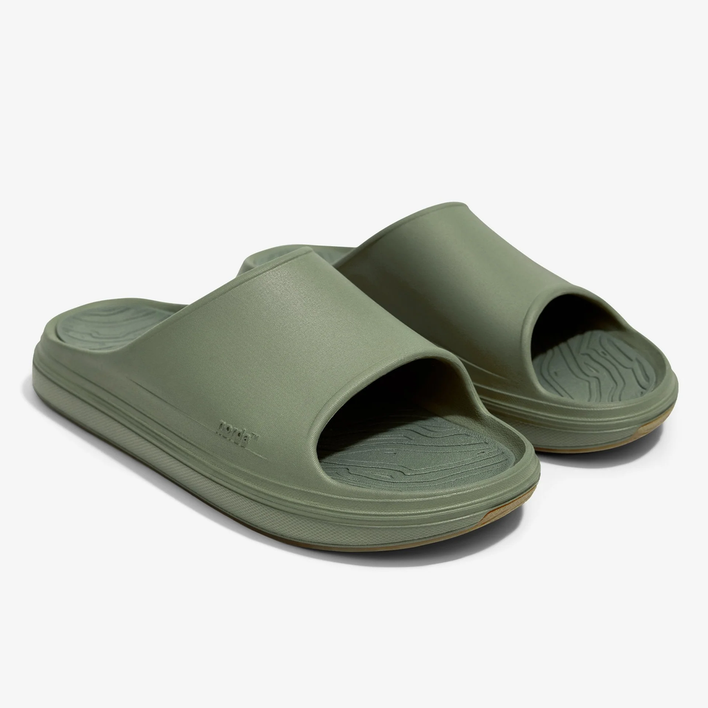 norda - norda 008 Unisex Recovery Slide SAGE – downbeat RUNNING norda - norda 008 Unisex Recovery Slide SAGE – downbeat RUNNING
