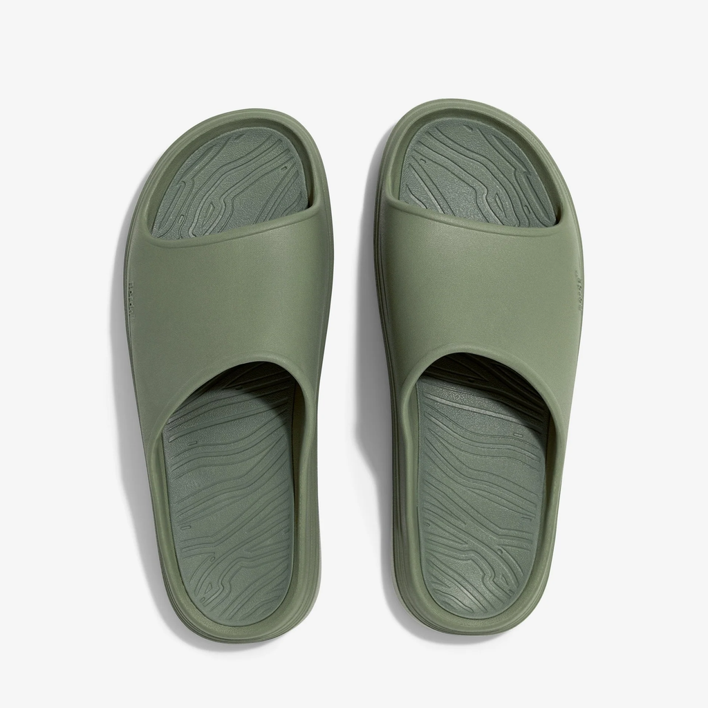 norda - norda 008 Unisex Recovery Slide SAGE – downbeat RUNNING norda - norda 008 Unisex Recovery Slide SAGE – downbeat RUNNING