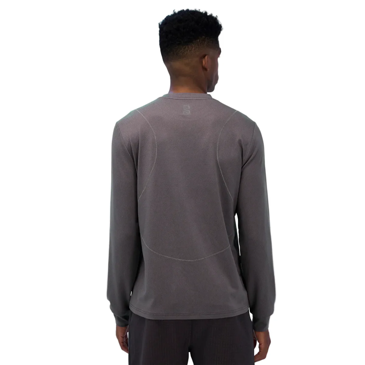 Bandit Running - Mens Micromesh Reflecto Stitch Long Sleeve Tee - Haze - SS26【MTPTP000WI25HZ】