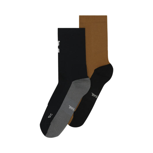 On - Trail Sock High 2P U Black | Sphinx 【2UF30214225】