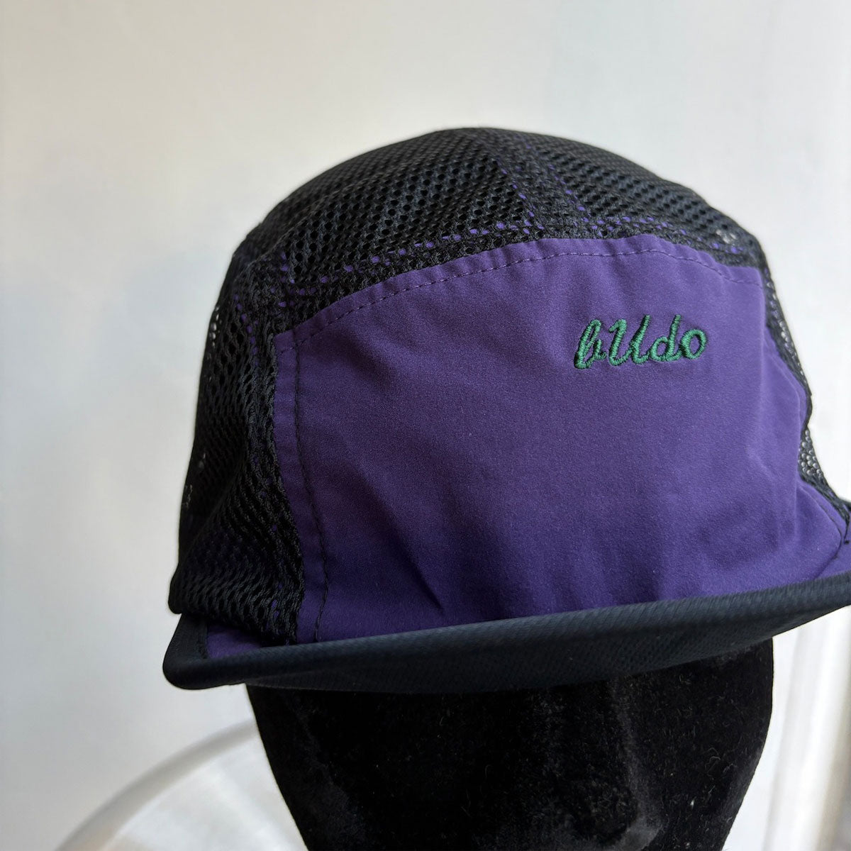 BUDO - short brim Aero cap PURPLE 【b25ca115.2】