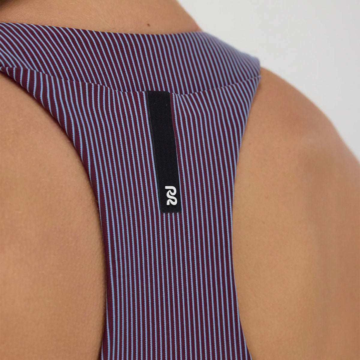 Bandit Running - Striped Cadence Scoop Neck Run Bra 【WTSBP002FL25FV】