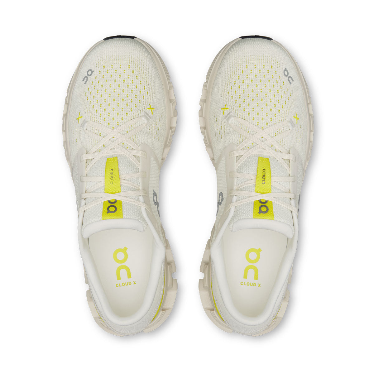 On - Cloud X 4 M Ivory | Lime 【3ME30043072】