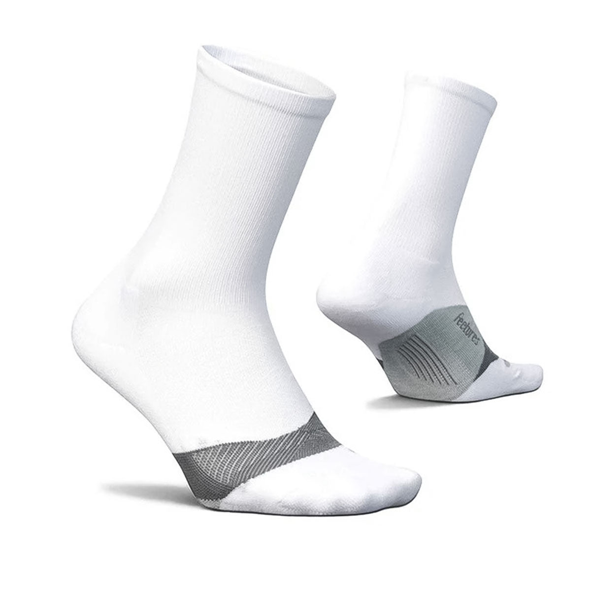 Feetures - ELITE LIGHT CUSHION MINI CREW-White_LC 【4400040136241】