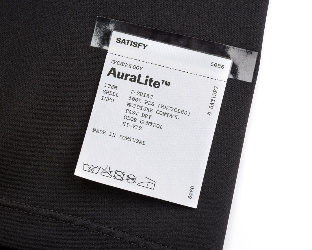 SATISFY AuraLite T-Shirt Black 5086-BK-OV