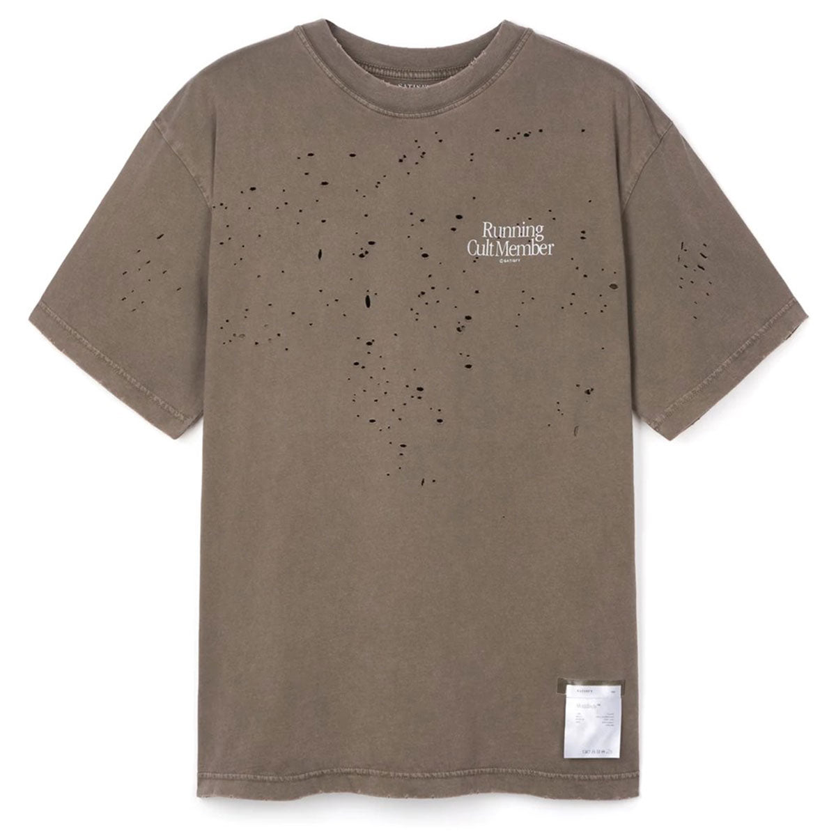 SATISFY MothTech T-Shirt-Aged Brown