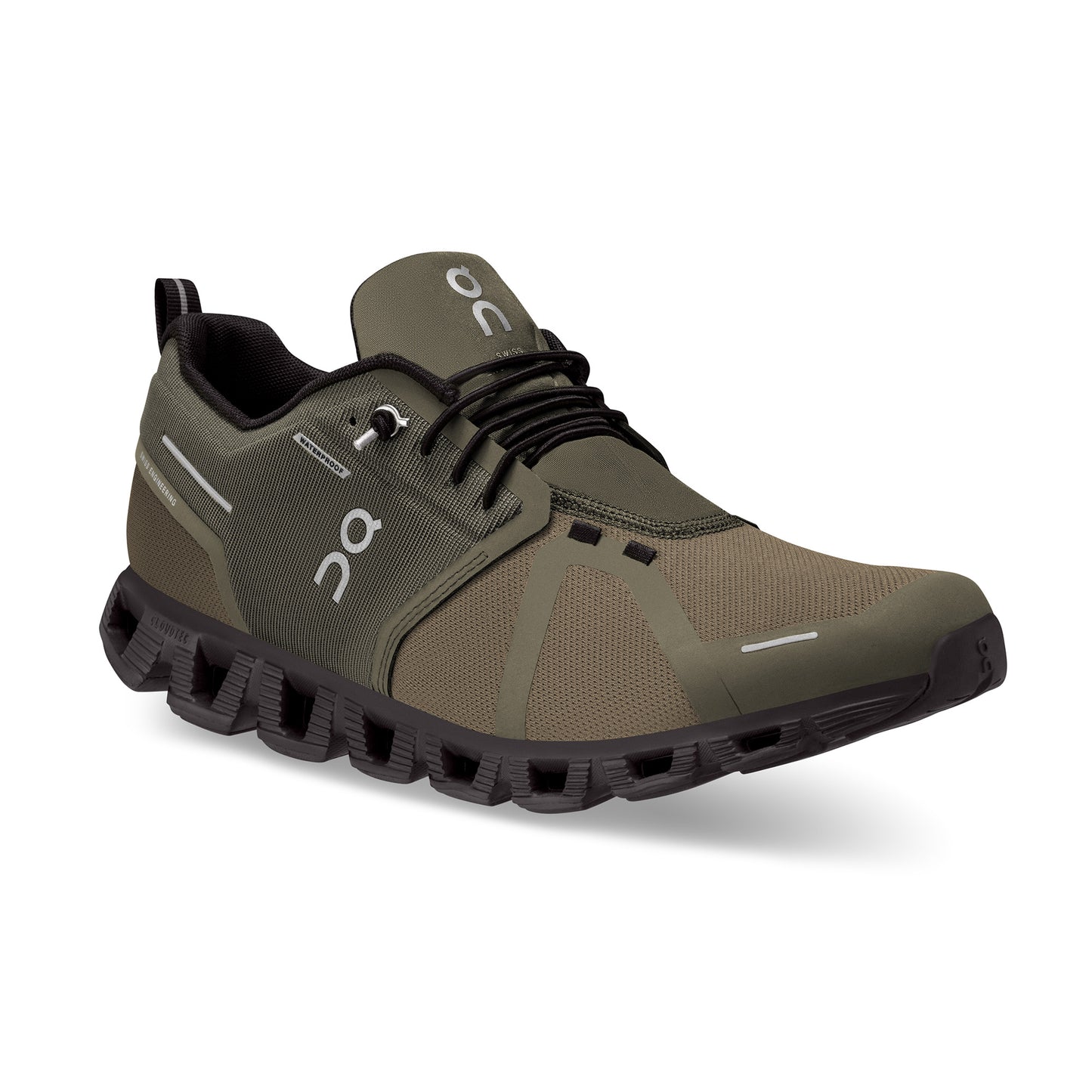 59.98840 On Cloud 5 Waterproof M Men Olive | Black