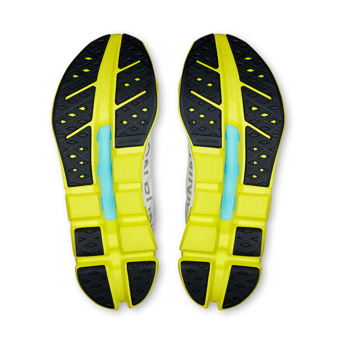 On - Cloudflow 5 White | Lime 【3WF10092929】