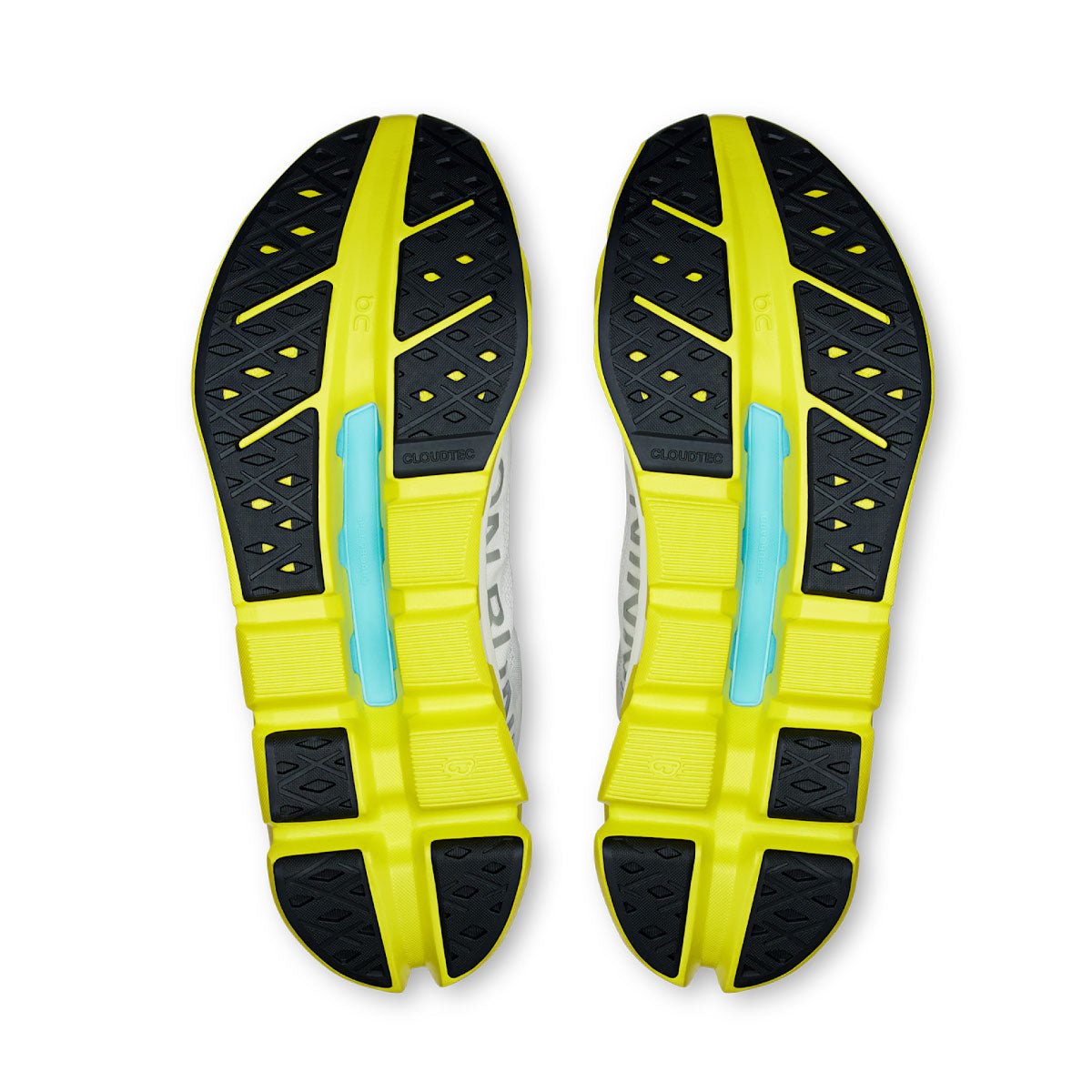 On - Cloudflow 5 White | Lime 【3MF10112929】