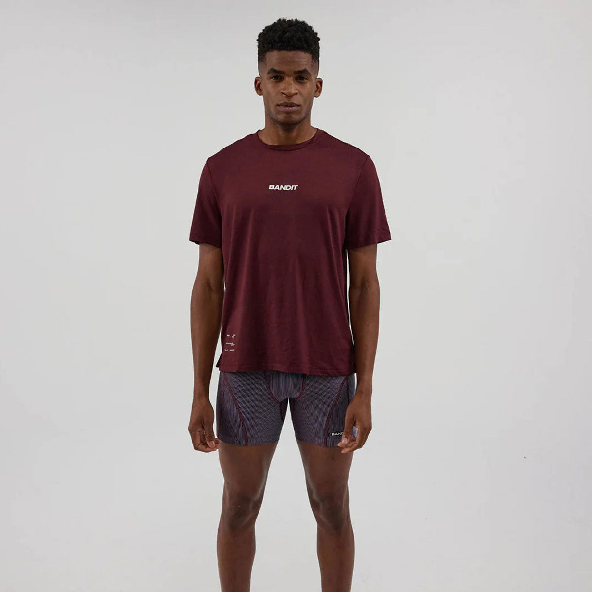 Bandit Running - Men's Micromesh Run Tee 【MTPTP009FL25FI