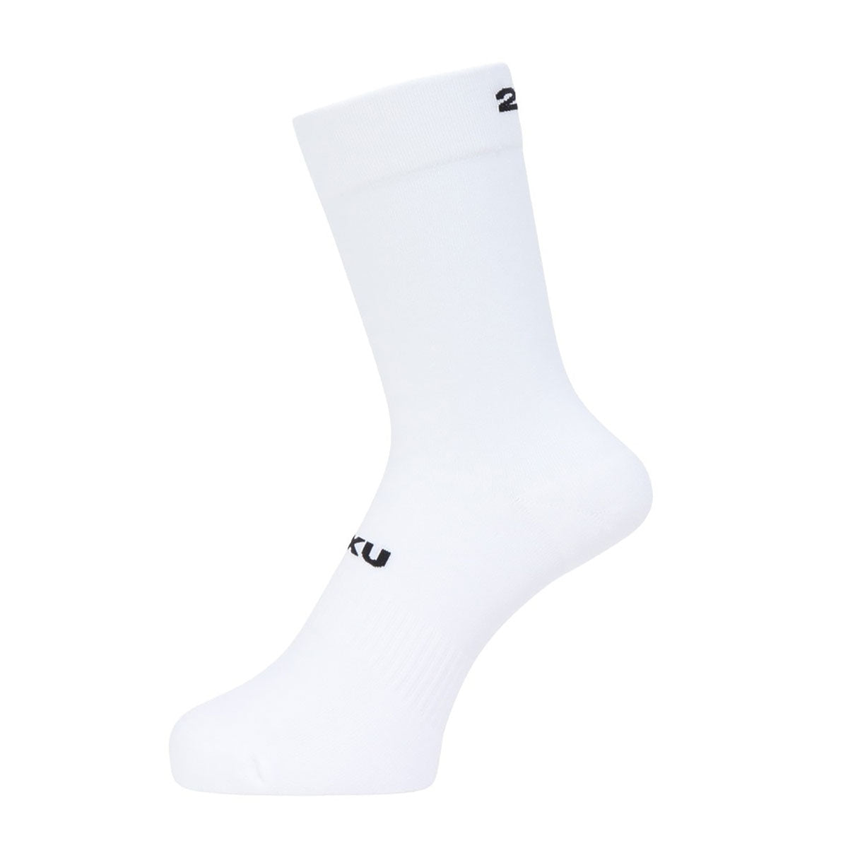 2XU - CREW SOCKS 3 PACK WHT/BLK【UQ7238E】