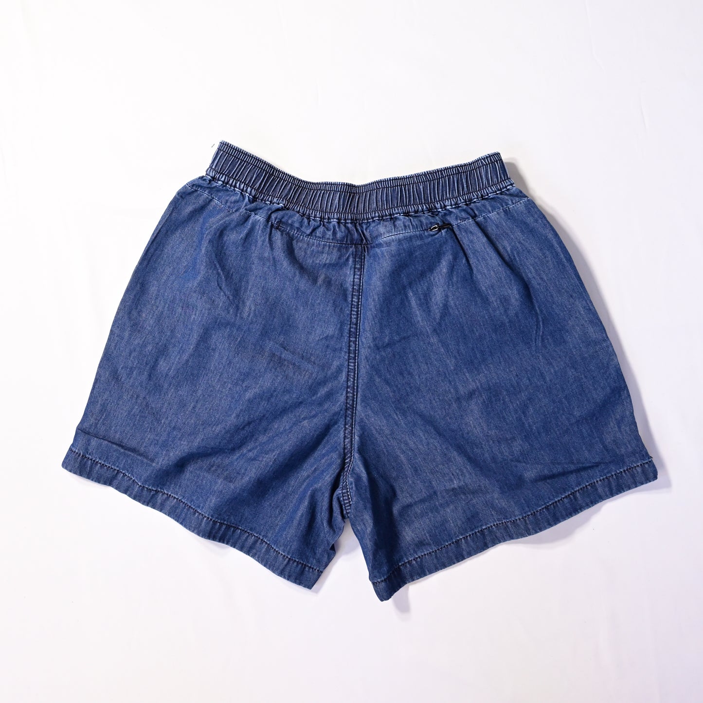 B24FP223dew BUDO MINIMUM DENIM MESH SHORTS INDIGO