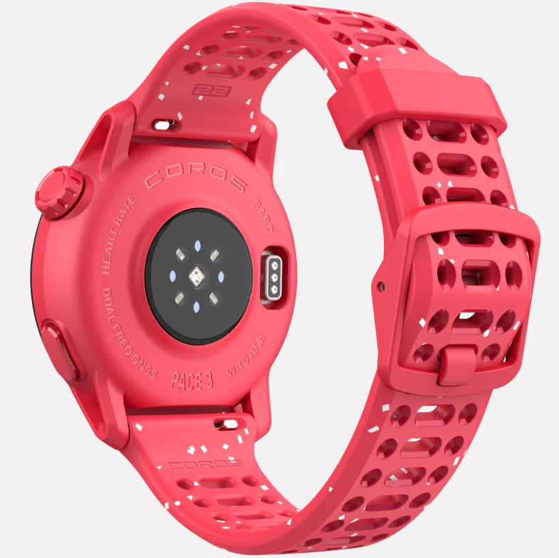 38056 COROS PACE 3 Red / Silicone