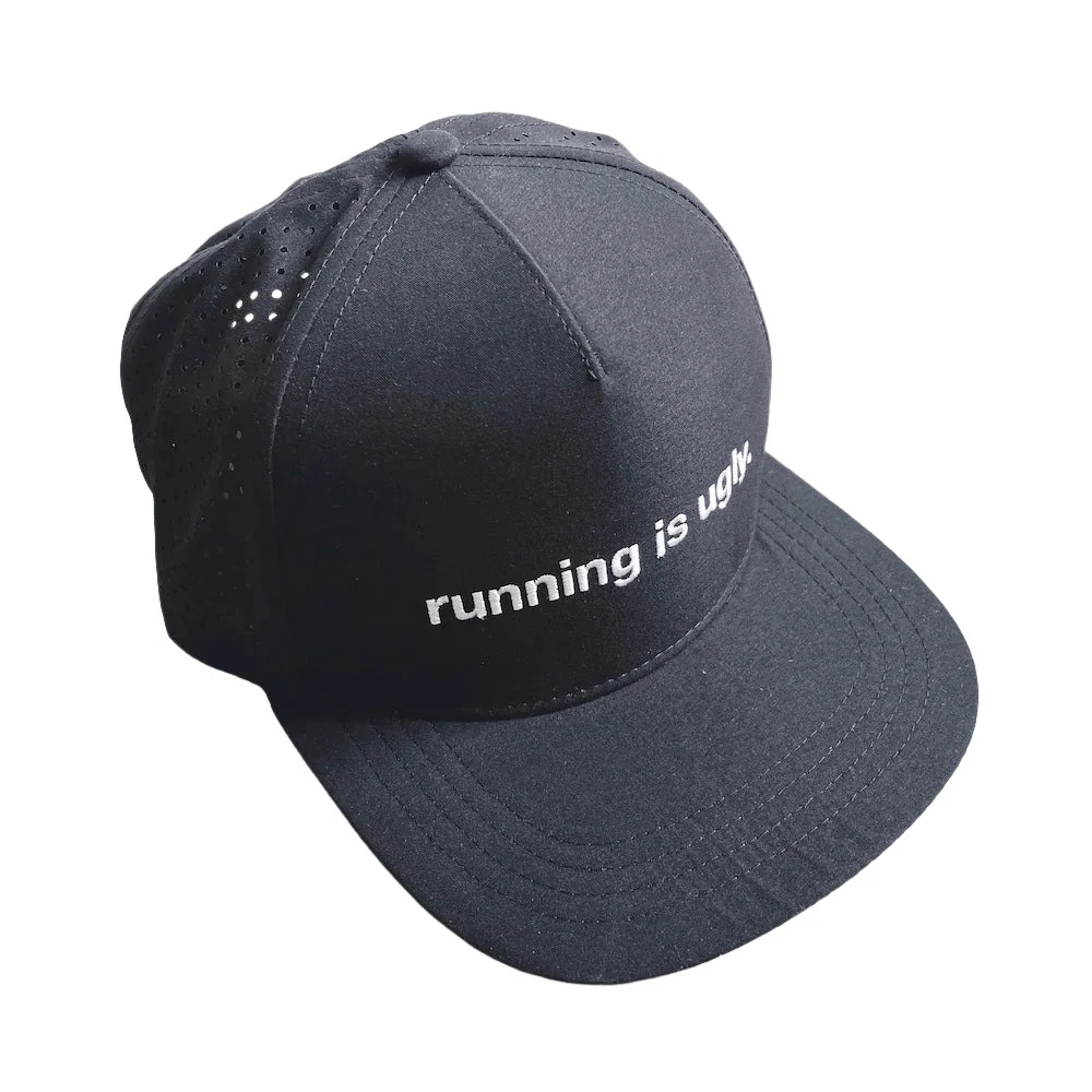 technical trucker, running is ugly.black