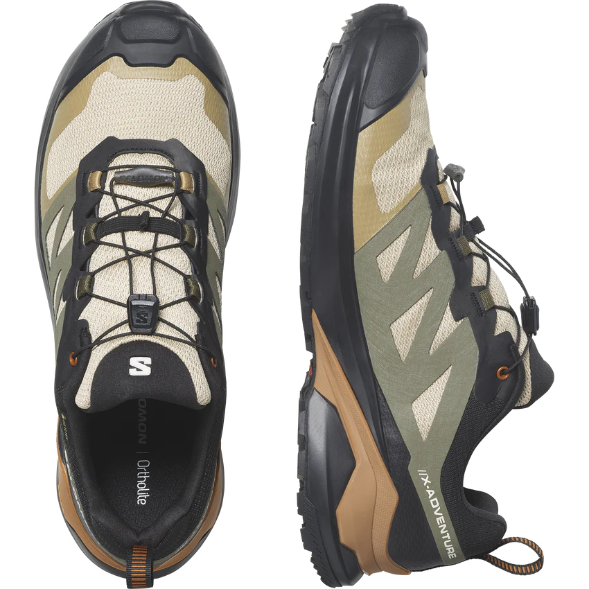 L47321300 SALOMON X-ADVENTURE GTX Safari / Black / Sugar Almond