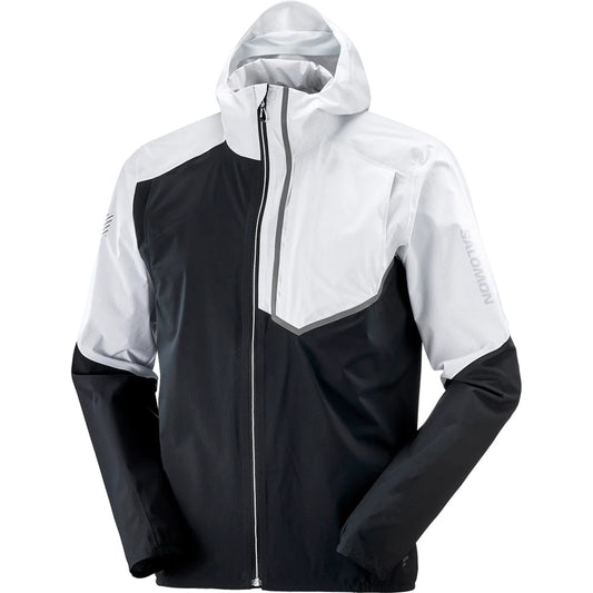 SALOMON BONATTI TRAIL JKT M DEEP BLACK/WHITE