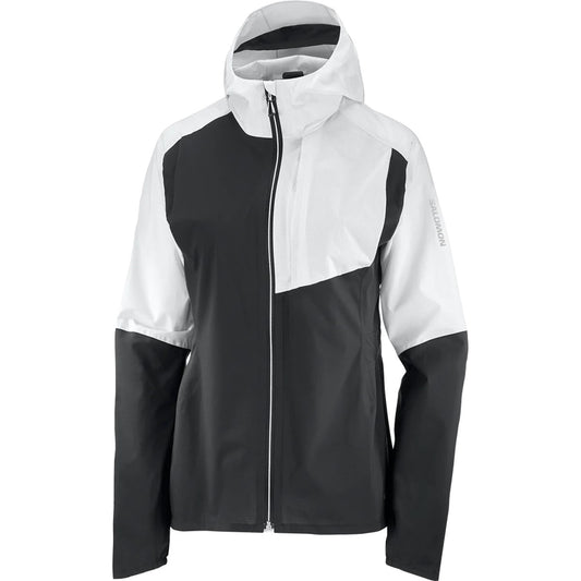 SALOMON BONATTI TRAIL JKT W DEEP BLACK/WHITE