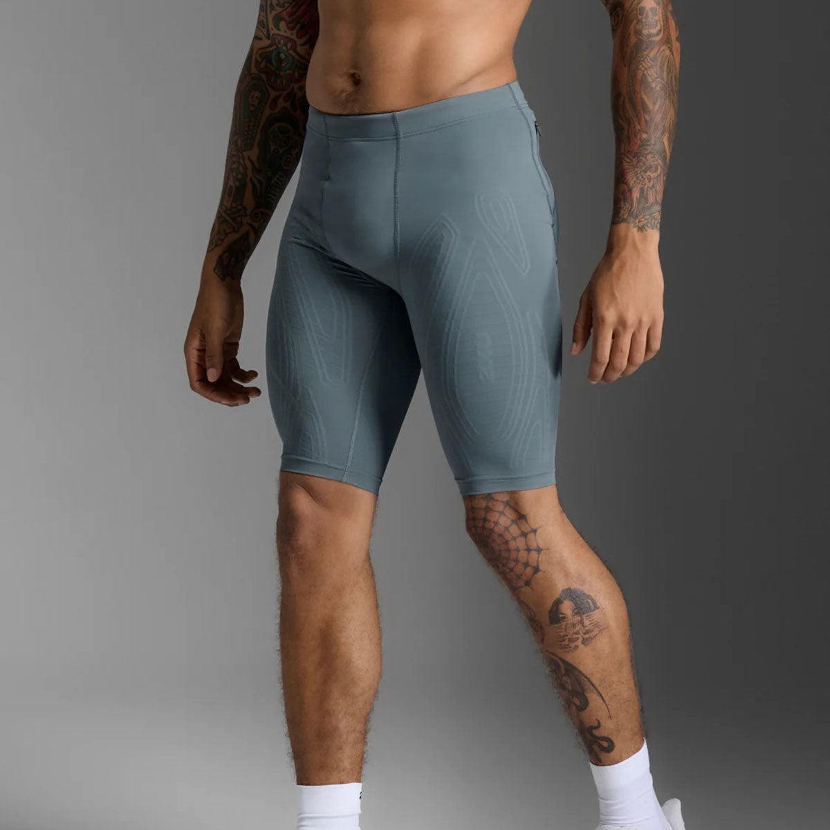 2XU - LIGHT SPEED COMPRESSION SHORT DSG/DSF 【MA5331B】