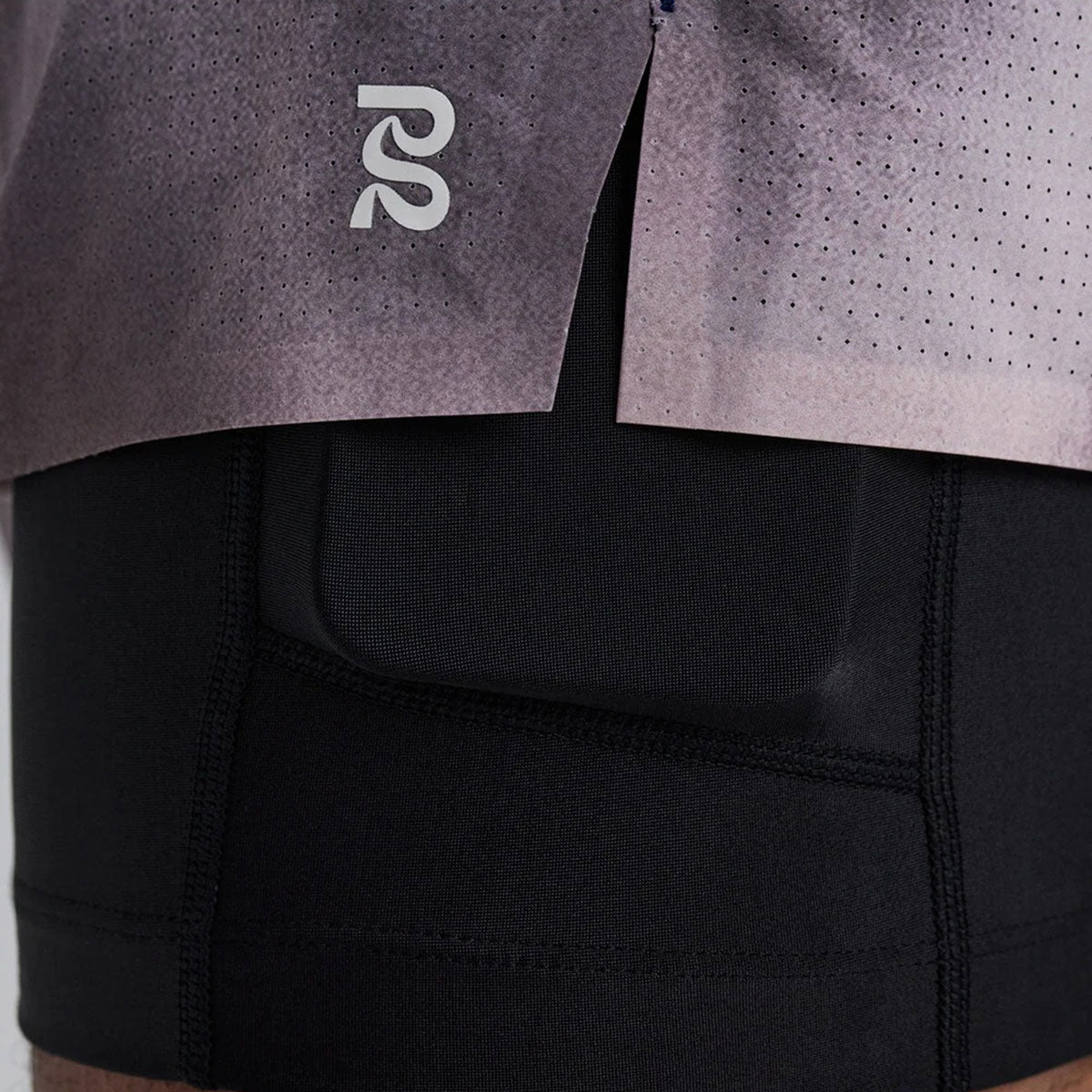 Bandit Running - Vento Men’s 5 Trainig Shorts 2.0 Tranquil Blue Wave Print【MBRSP006SP26TBW】