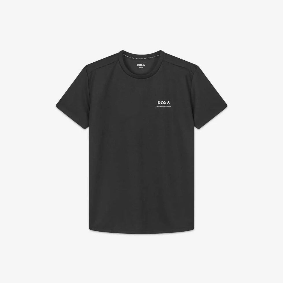 DR1307 MNS RERUN TEE SS - Black
