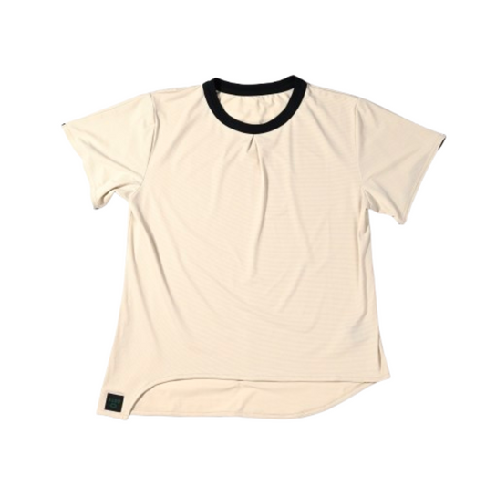 B24CB223 BUDO MOUNTAIN PASS TOP Short sleeve ivory