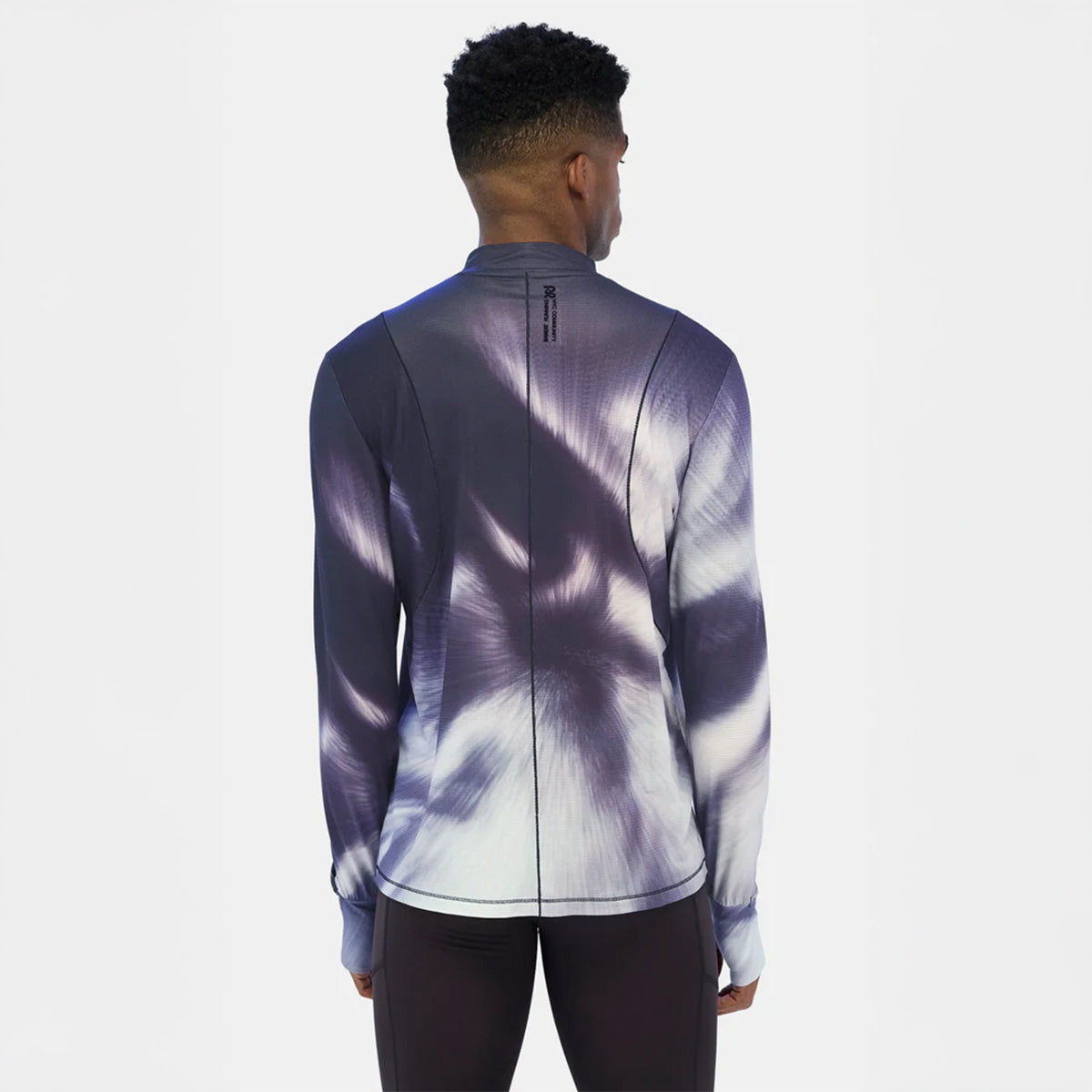 BANDIT - Men's Aura Grid Mockneck Long Sleeve【MTCWP009WI25HZM】