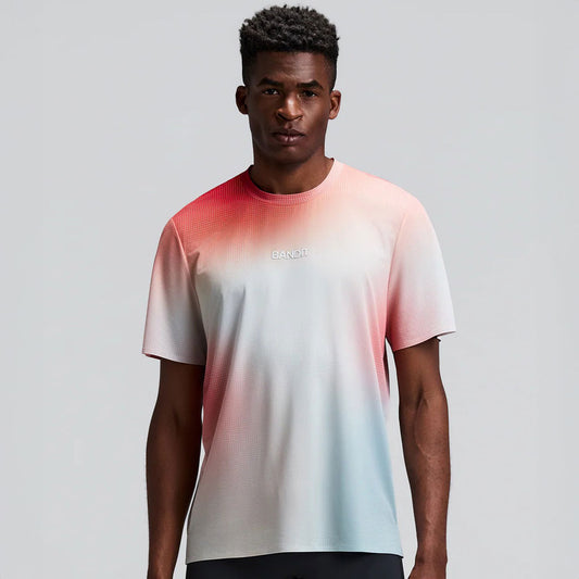 Bandit Running - Specter Tee with Flo Pack Copal/Lagoon【MTPTP007SM26MGG】