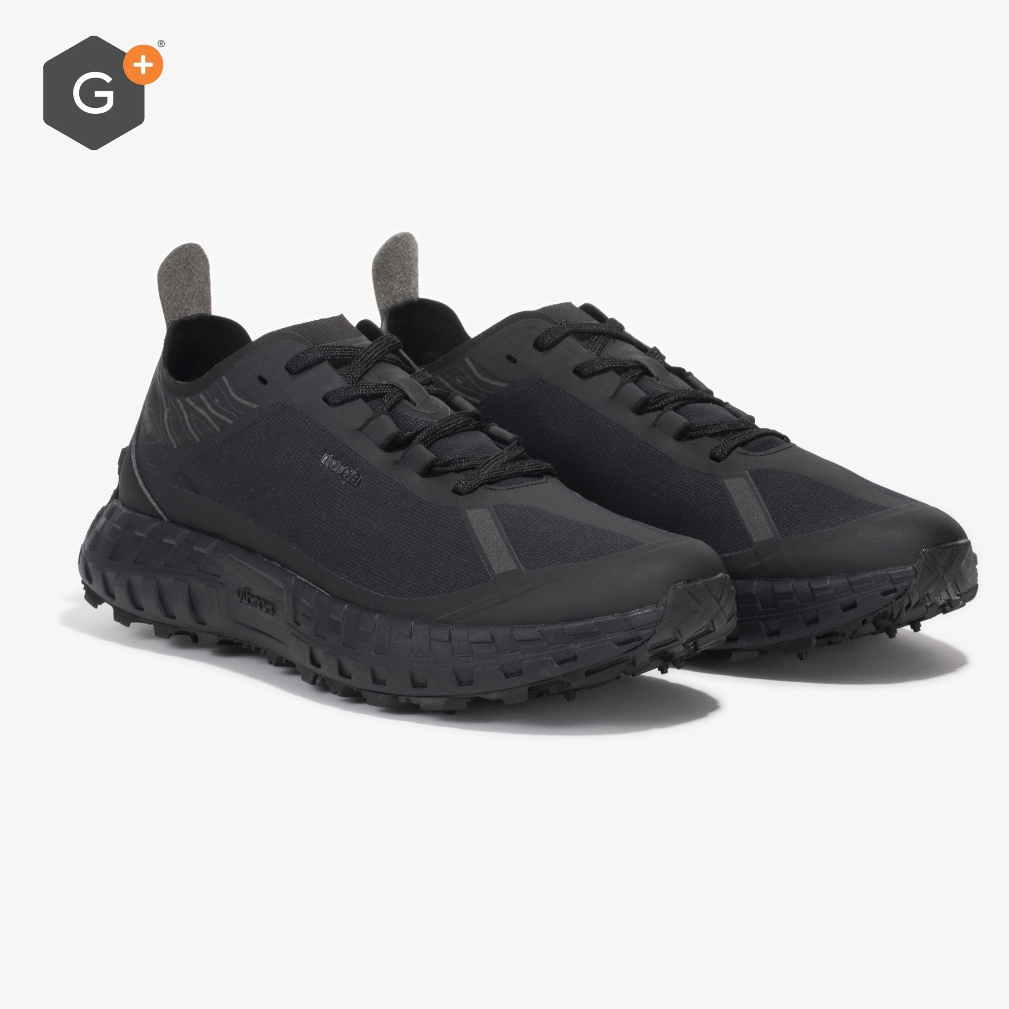 NORDA001-M G+ Stealth Black – downbeat RUNNING