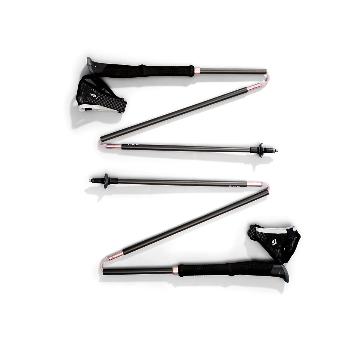 norda x Black Diamond - DISTANCE CRBN Z FKT POLES - U - KUNZITE【BD1125685025】