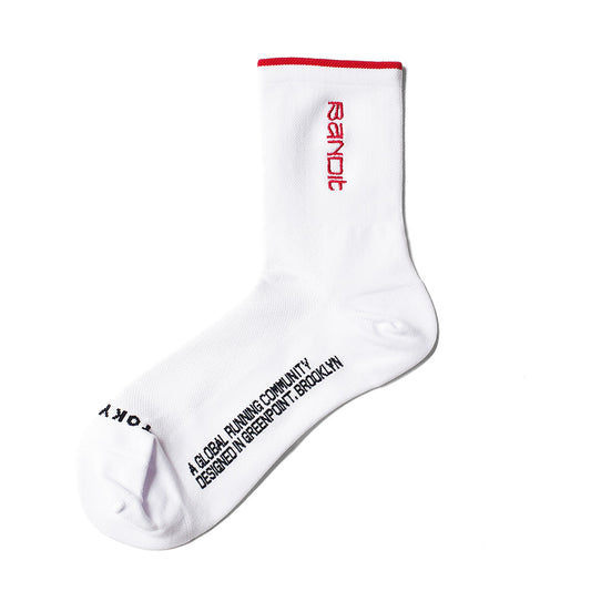BANDIT - Tokyo 2026 Lite Run Sock White 【UTLRL002JP26WW】