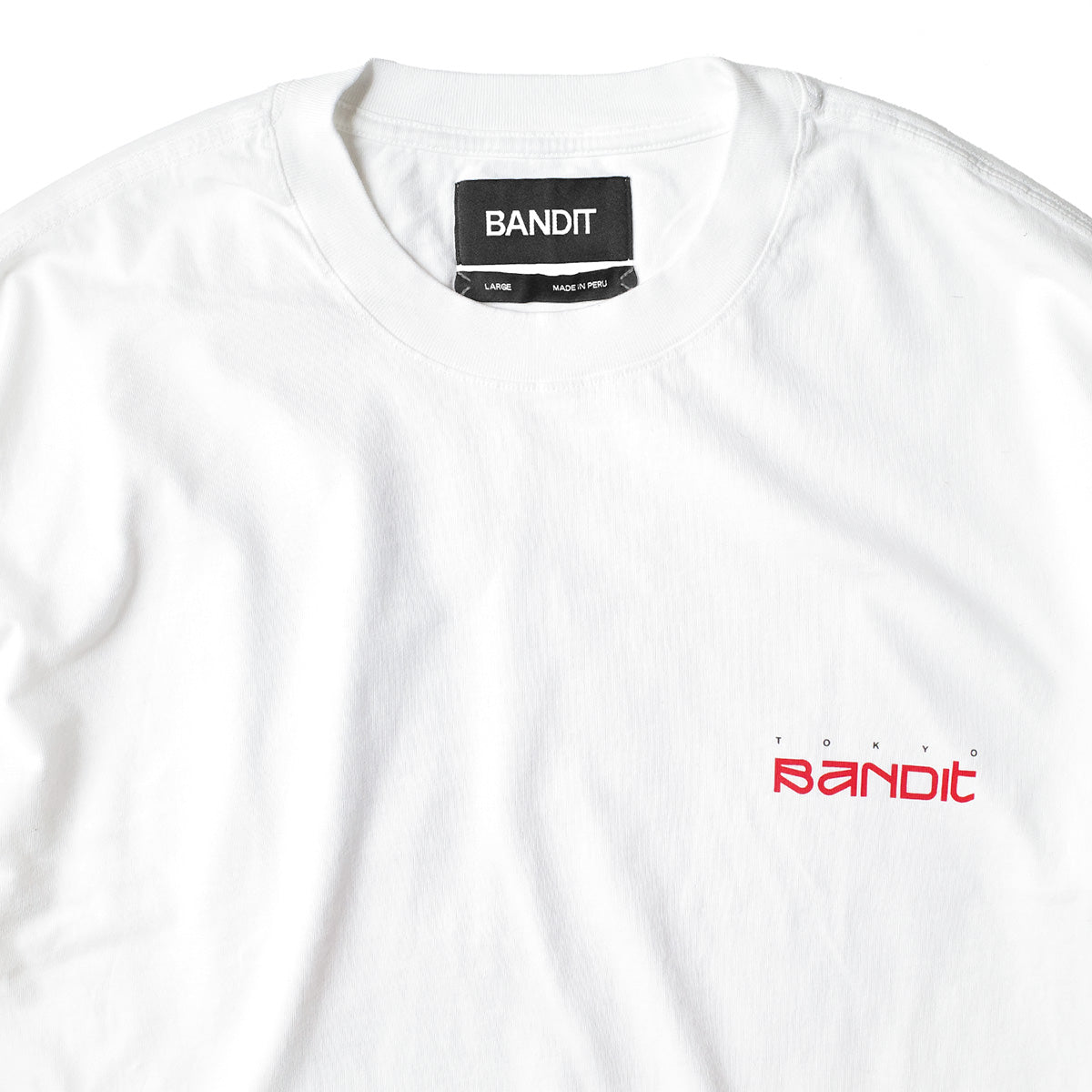 BANDIT - Tokyo 2026 Cotton Tee WHITE【UTTSL001JP26WW】