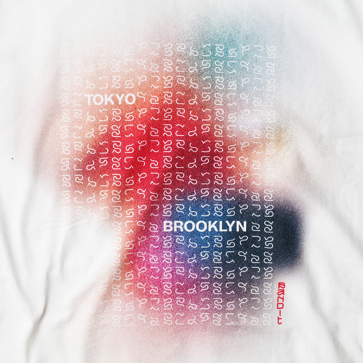 BANDIT - Tokyo 2026 Cotton Tee WHITE【UTTSL001JP26WW】