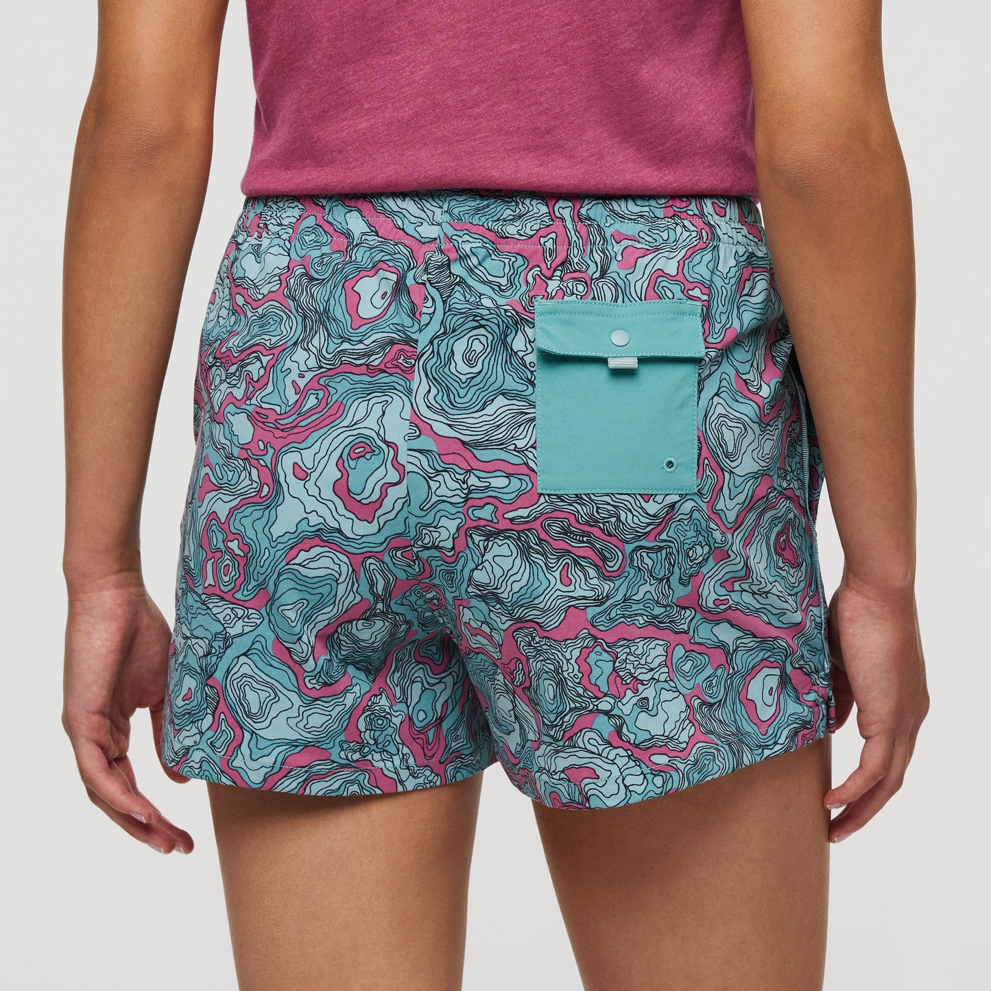 COTOPAXI BRINCO SHORT PRINT_W Sangria/Coastal