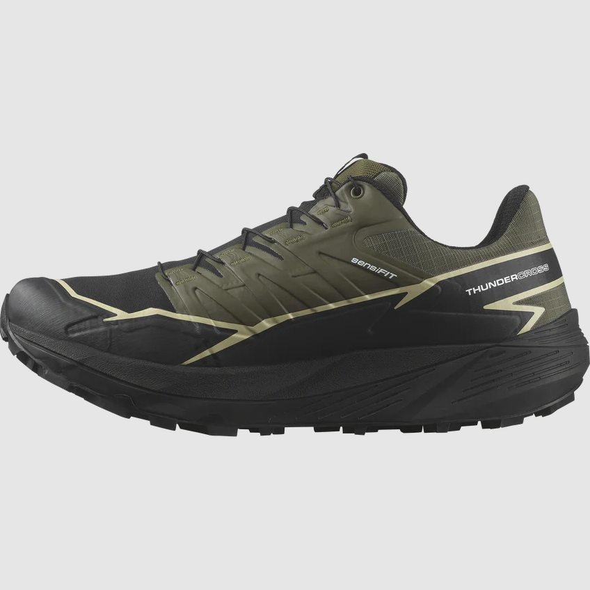 L47383400 SALOMON THUNDERCROSS GTX Olive Night / Black / Alfalfa