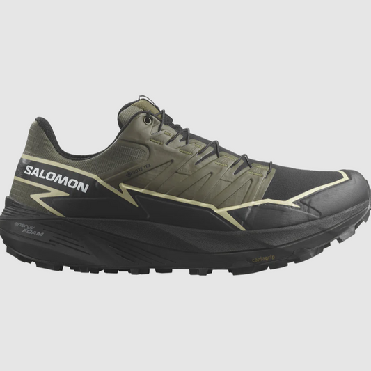 L47383400 SALOMON THUNDERCROSS GTX Olive Night / Black / Alfalfa