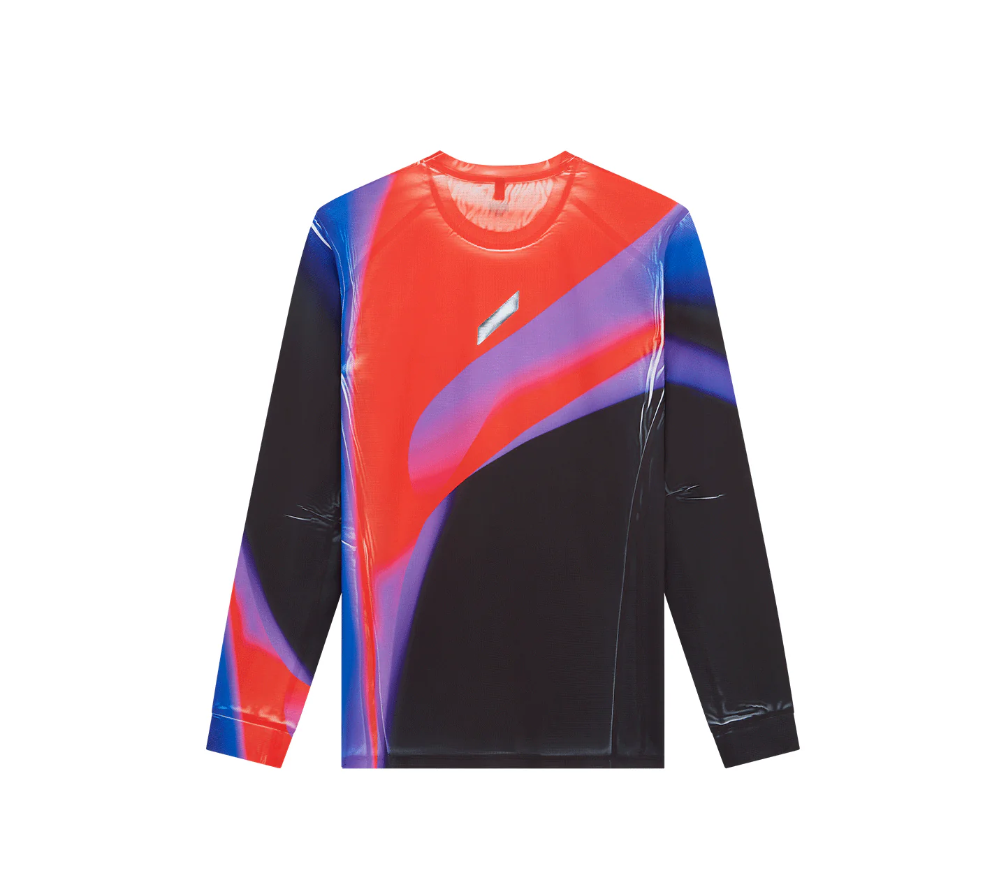 SLS3M SOAR Men’s Printed Long Sleeve Tech T-Blk/Blue/Red