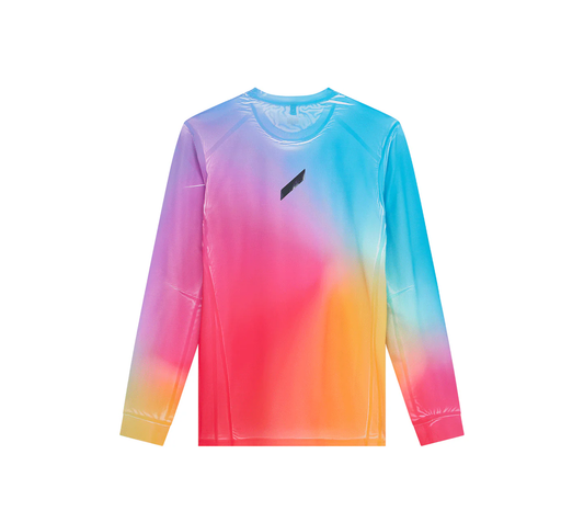 SLS3M SOAR Men’s Printed Long Sleeve Tech T-Rainbow