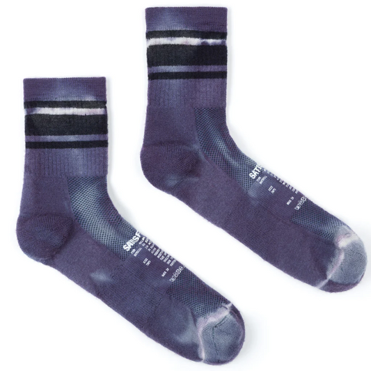 5110-DL Satisfy Merino Tube Socks Deep Lilac