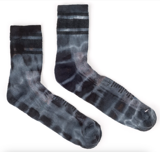 5110-IN Satisfy Merino Tube Socks Ink Tie-Dye