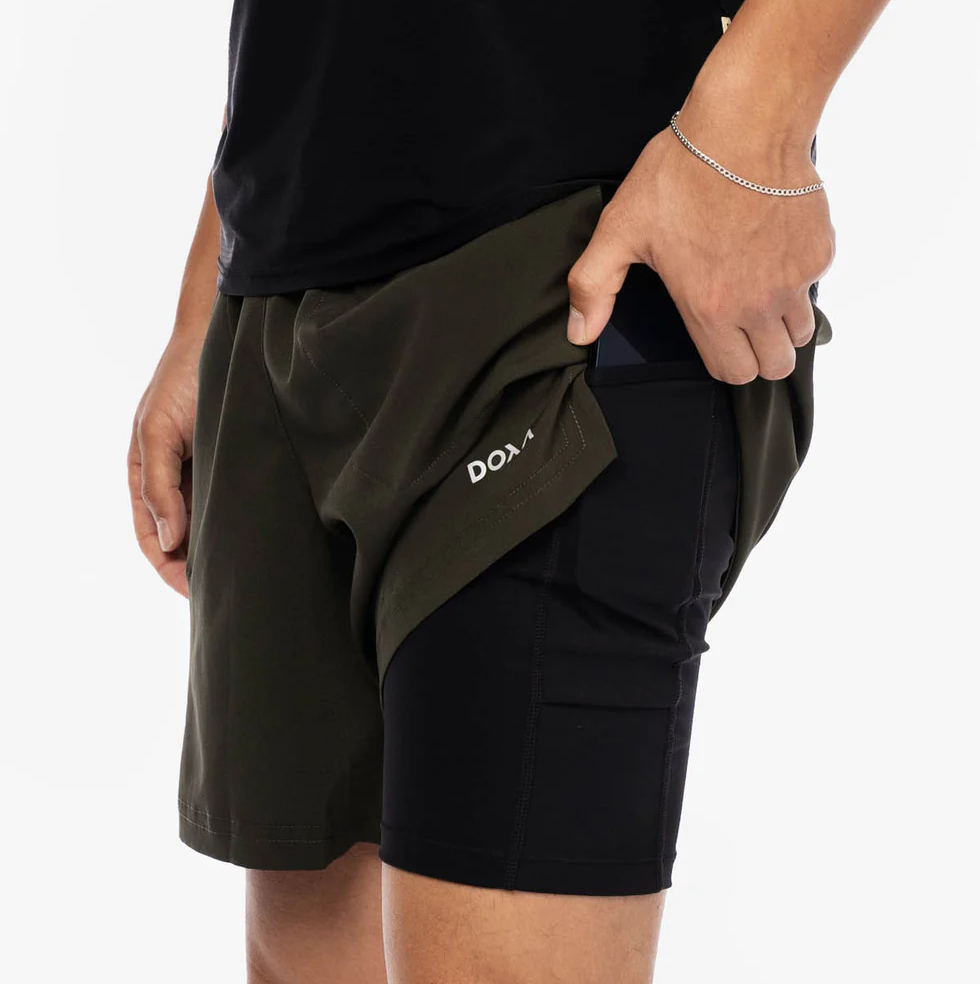 DR1310 UNS RERUN 2-1 SHORTS 5 - Forest