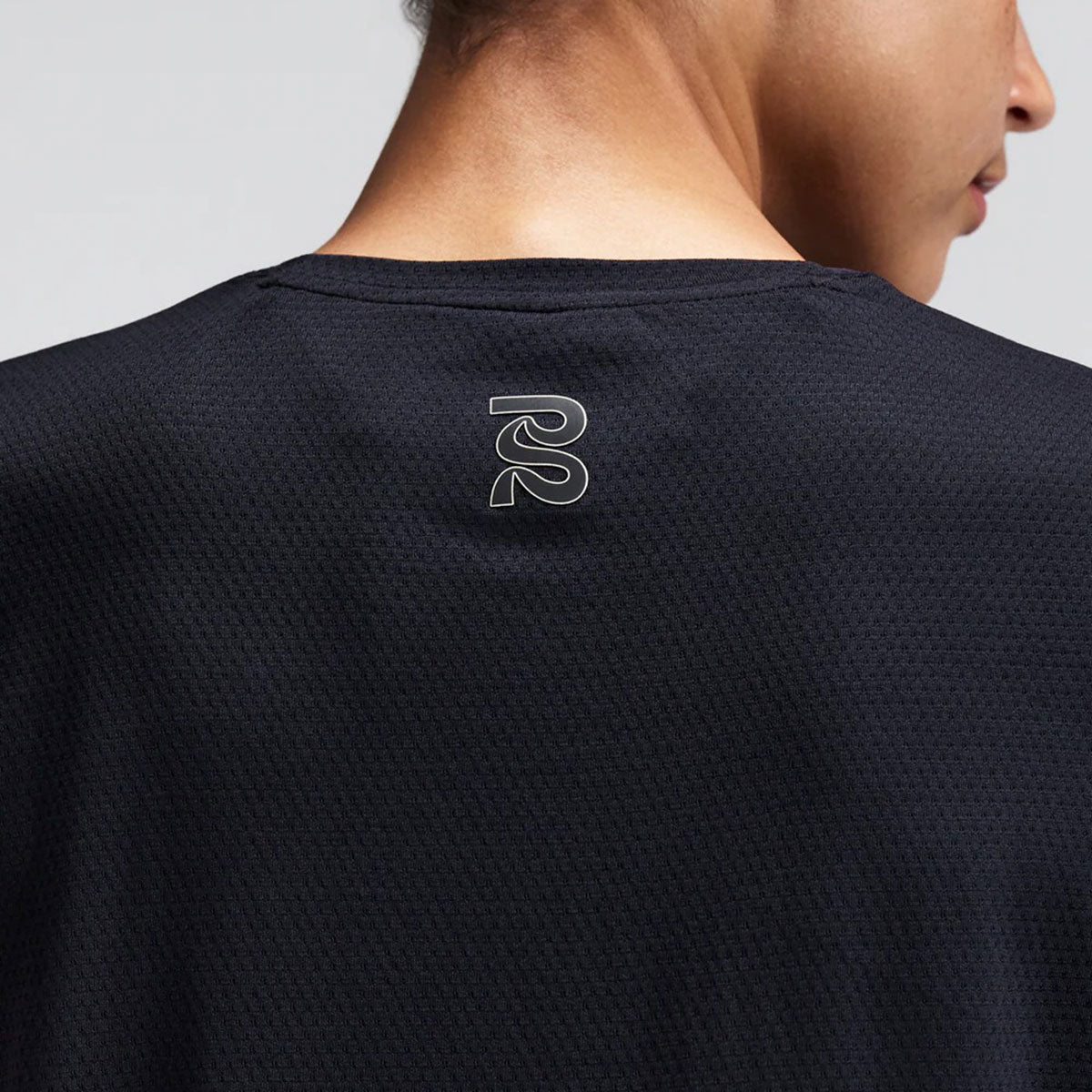 Bandit Running - Micro Mesh Mesh Women’s Cropped Tee Black【WTCSP012SM26BB】