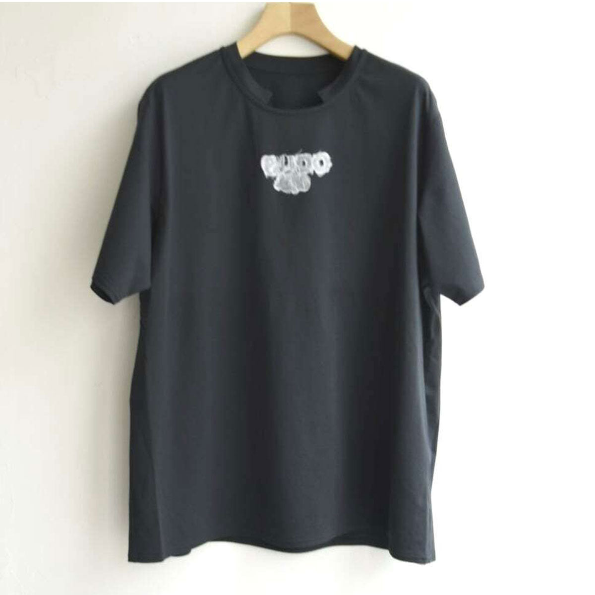 BUDO - WASHI open collar Short sleeve ブラック【b25cb106】